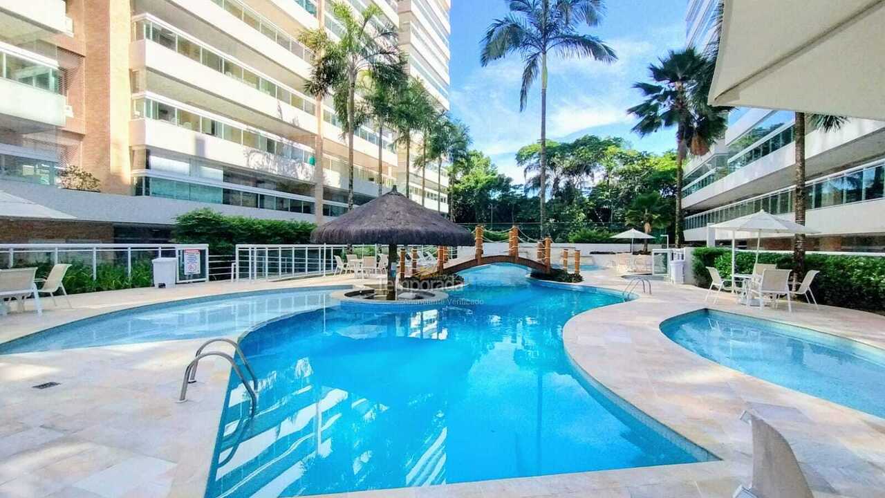 Apartamento para aluguel de temporada em Bertioga (Riviera de São Lourenço)