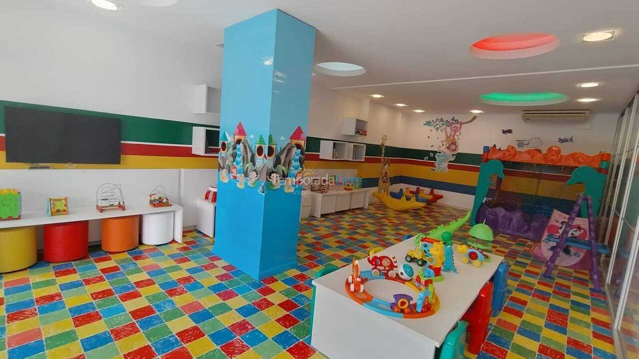 Apartamento para aluguel de temporada em Bertioga (Riviera de São Lourenço)