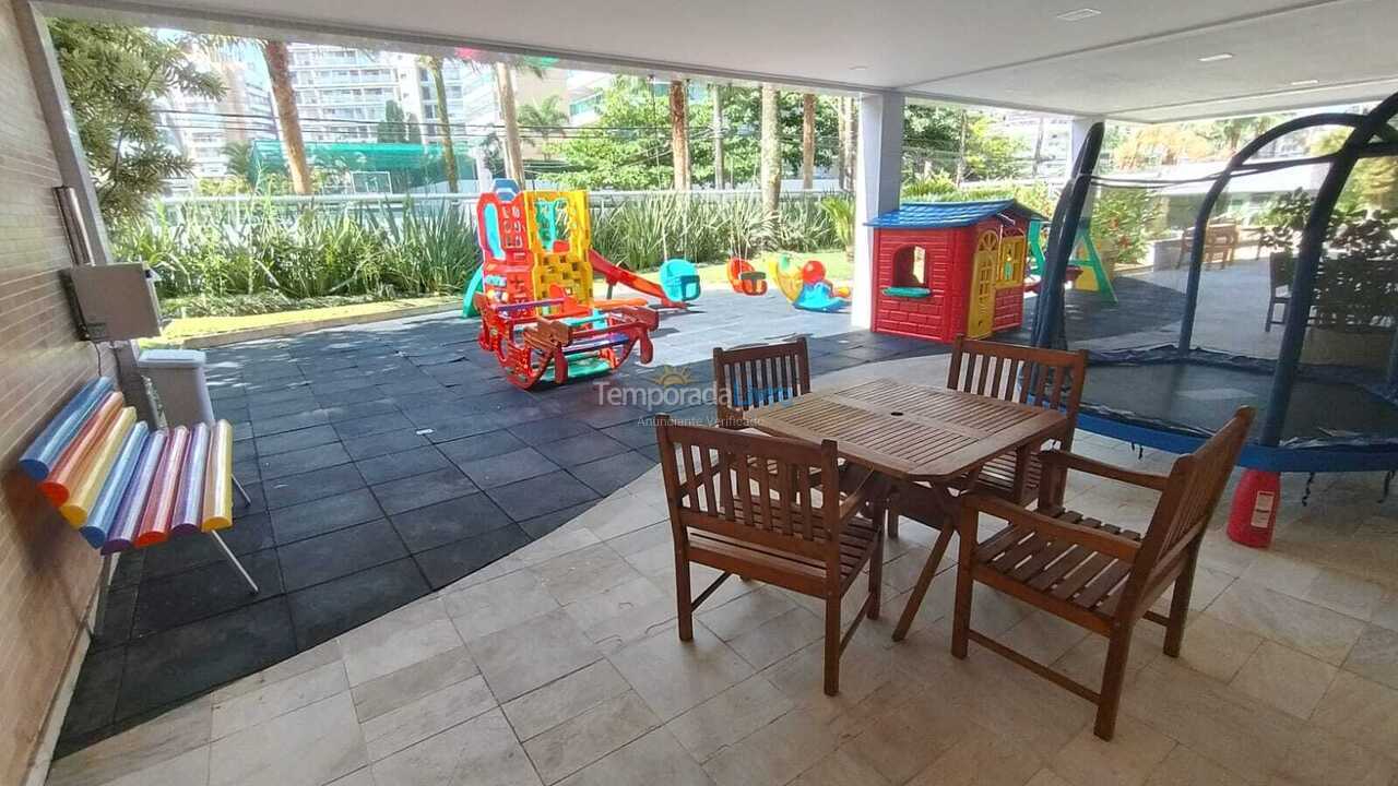 Apartamento para aluguel de temporada em Bertioga (Riviera de São Lourenço)