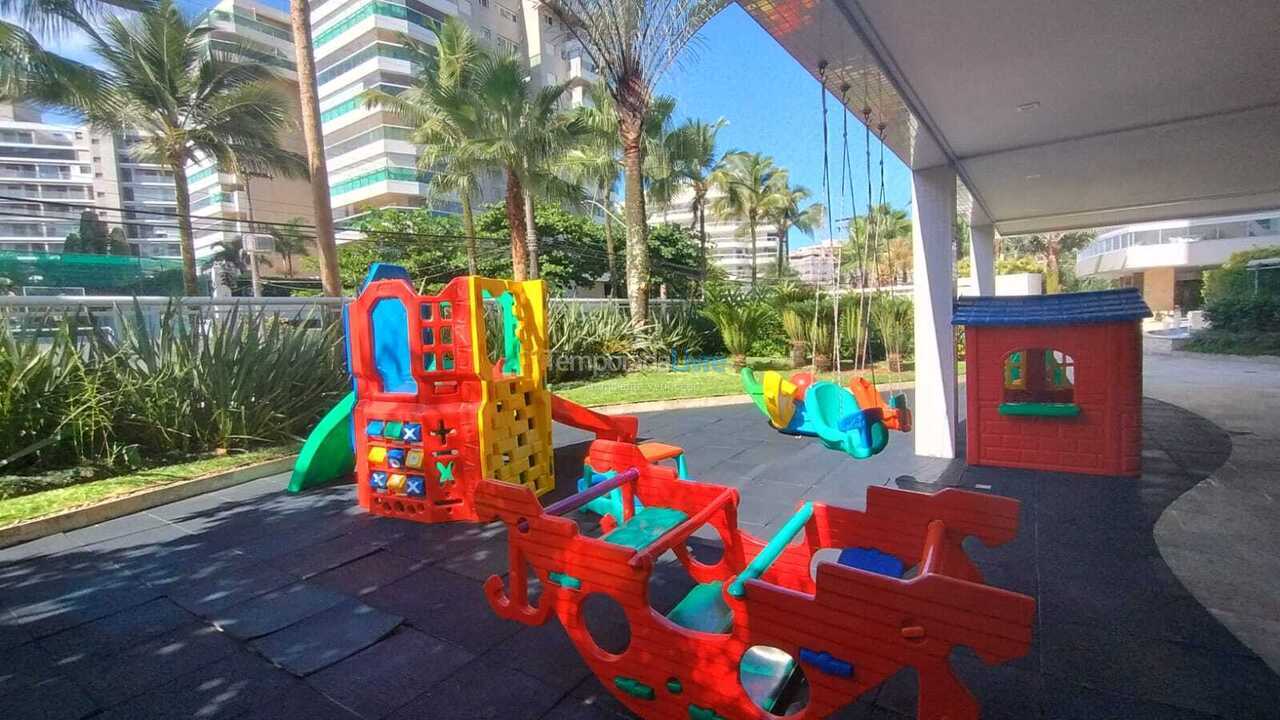 Apartamento para aluguel de temporada em Bertioga (Riviera de São Lourenço)