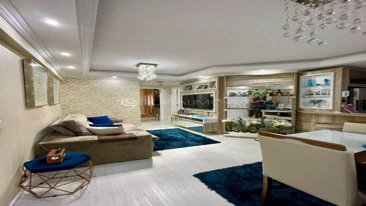 Apartamento para aluguel de temporada em Itapema (Meia Praia)