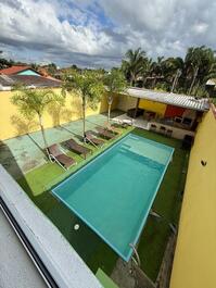 Large house with pool and barbecue