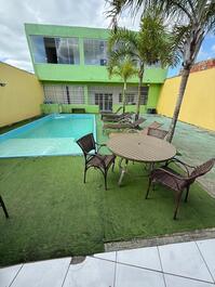 Large house with pool and barbecue