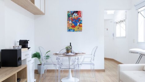 Jacuzzi, aire acondicionado, vacante, Vila Olímpia | Rincón brasileño