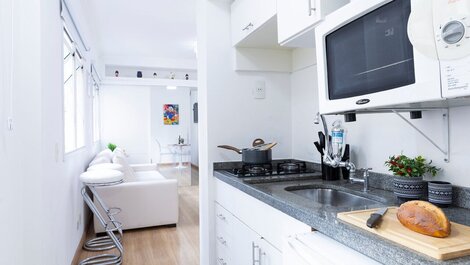 Jacuzzi, aire acondicionado, vacante, Vila Olímpia | Rincón brasileño