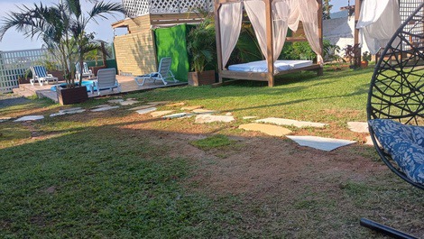 , casa galería frente al mar