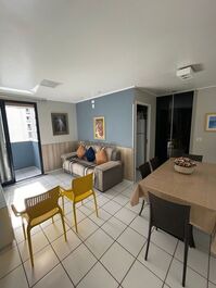 Apartment Beautiful and equipped In Pajuçara Beach at 30 Metres From The Beach