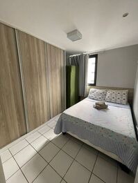 Apartment Beautiful and equipped In Pajuçara Beach at 30 Metres From The Beach