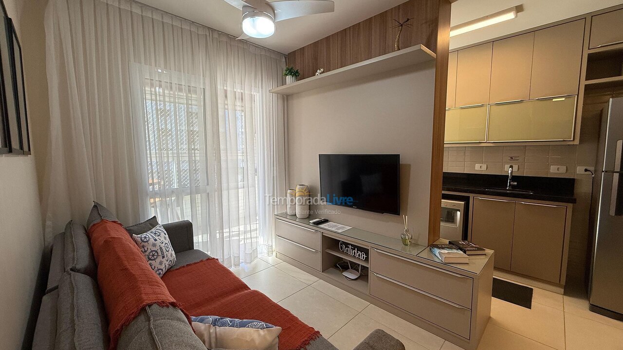 Apartamento para alquiler de vacaciones em Ubatuba (Praia das Toninhas)