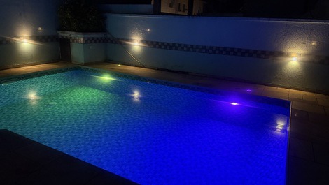 Iluminação piscina