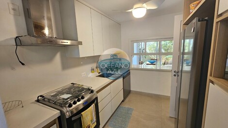 Casa Pé na Areia Temporada - Juquehy - c/ 4 suítes, serviço de...