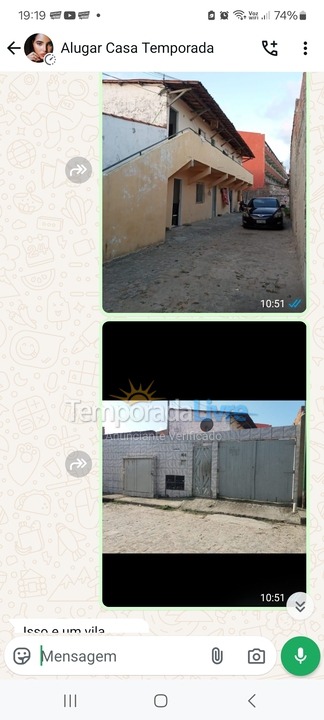 Casa para alquiler de vacaciones em Aracaju (Coroa do Meio)