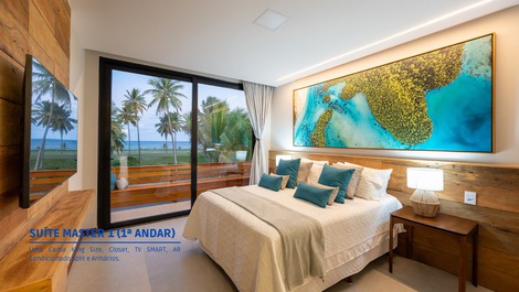 ¡Mansión frente al mar con 8 suites en Praia do Forte!