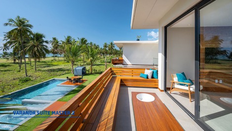 ¡Mansión frente al mar con 8 suites en Praia do Forte!