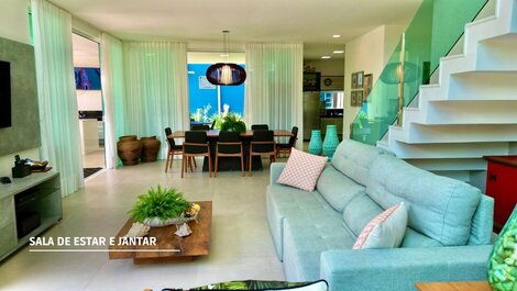 Casa Perola 5 Suites cerca de la playa en Guarajuba