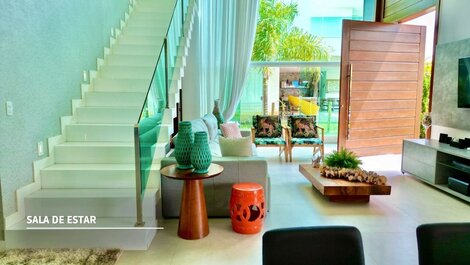 Casa Perola 5 Suites cerca de la playa en Guarajuba