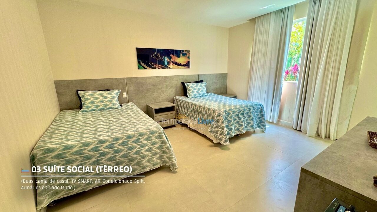 Casa para alquiler de vacaciones em Camaçari (Praia de Guarajuba)