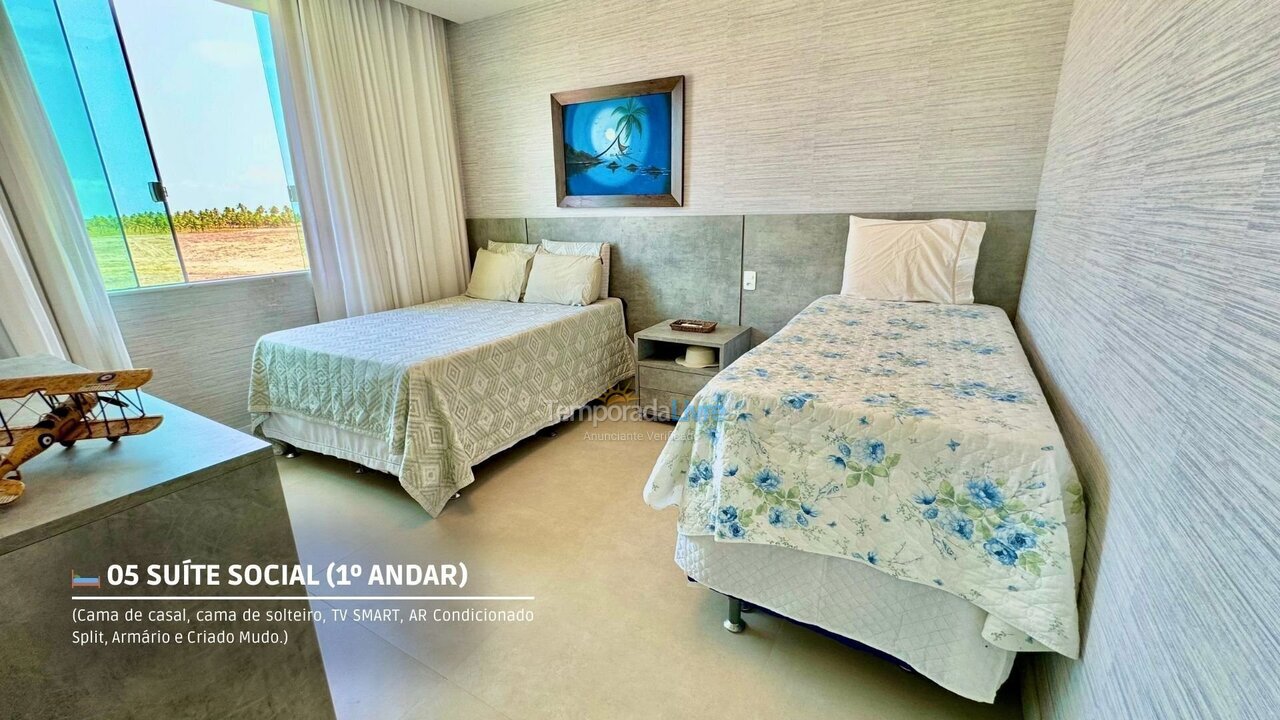 Casa para alquiler de vacaciones em Camaçari (Praia de Guarajuba)