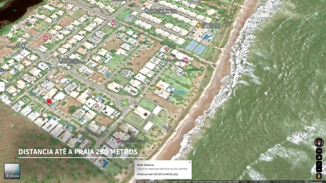 Casa para alquiler de vacaciones em Camaçari (Praia de Guarajuba)