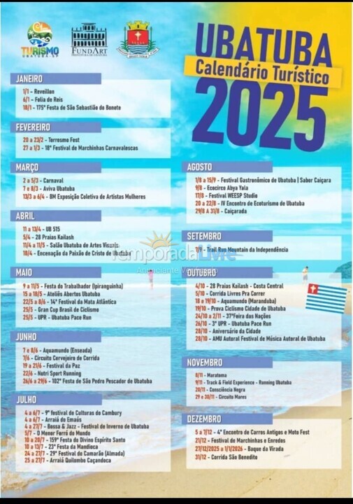 Apartamento para alquiler de vacaciones em Ubatuba (Praia do Tenório)