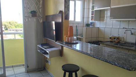 Praia Grande Apartment - 500m from the Sea