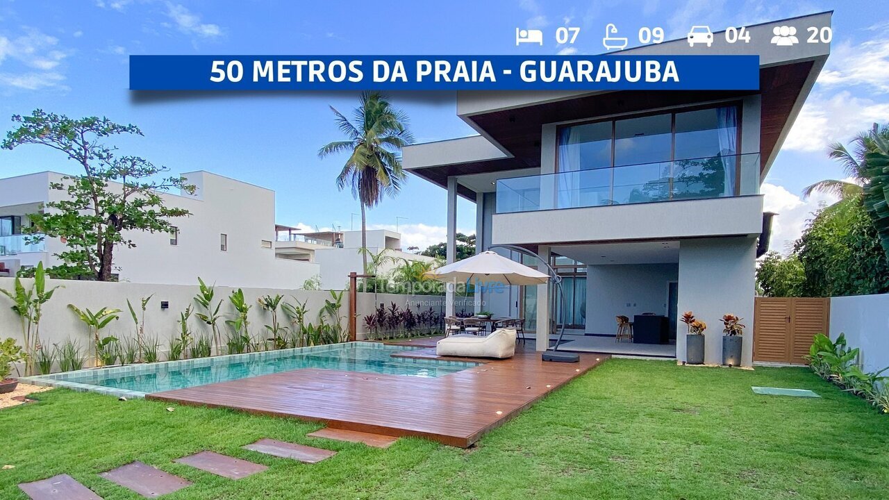 House for vacation rental in Camaçari (Praia de Guarajuba)