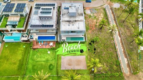 Casa de Alto Estándar 8 Suites en Praia do Forte en el Condominio Praia Bella