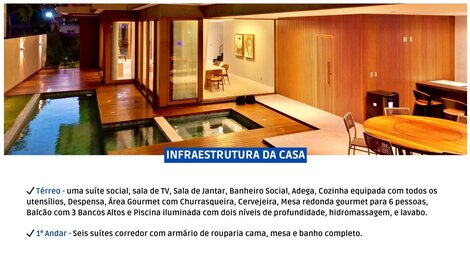 Mansão em Guarajuba – 7 Suítes a 50m da Praia!