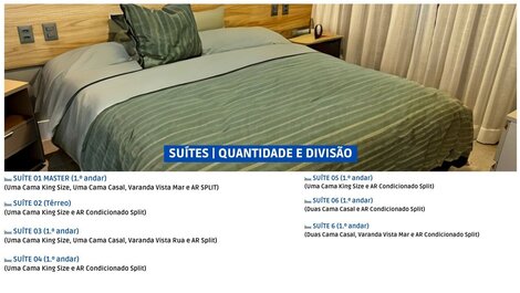 Mansão em Guarajuba – 7 Suítes a 50m da Praia!