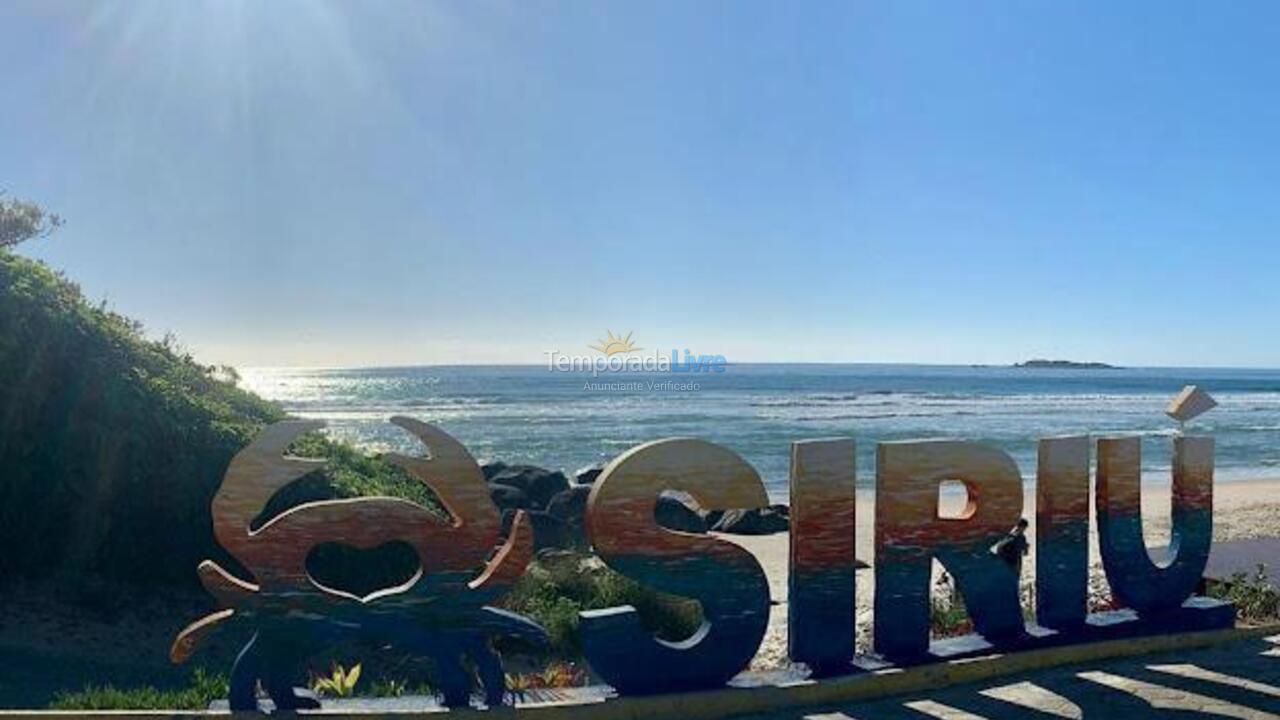 Apartment for vacation rental in Garopaba (Praia do Siriu)