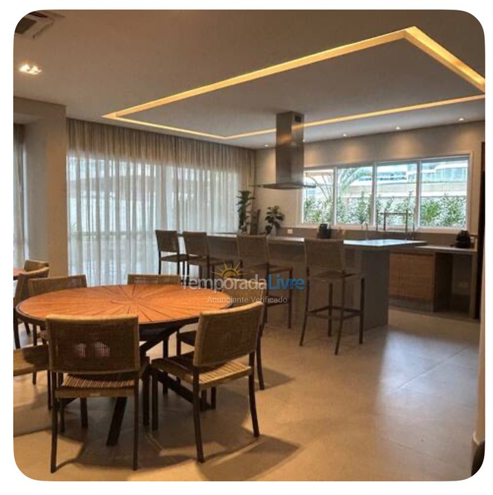 Apartamento para aluguel de temporada em Bertioga (Riviera de São Lourenço)