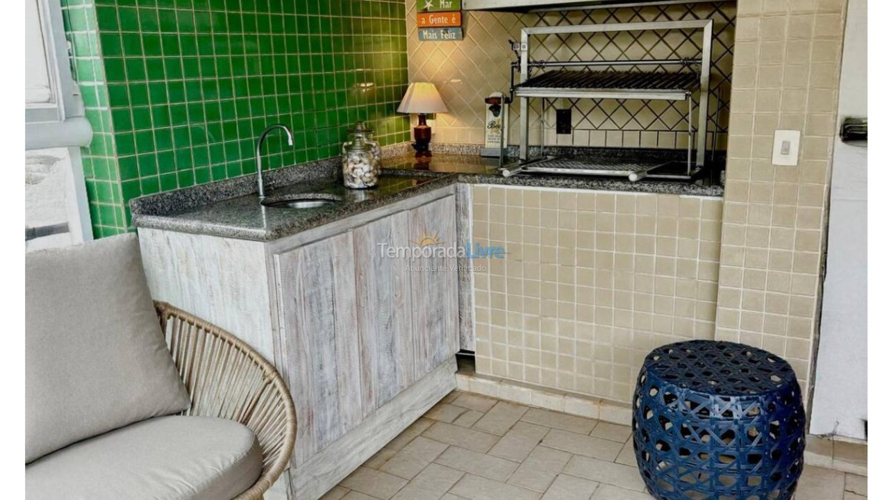 Apartamento para aluguel de temporada em Bertioga (Riviera de São Lourenço)