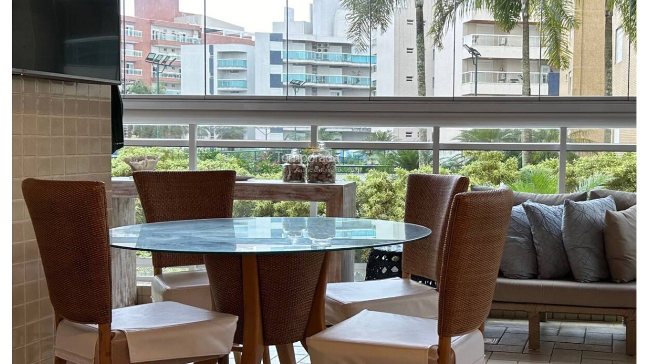 Apartamento para aluguel de temporada em Bertioga (Riviera de São Lourenço)