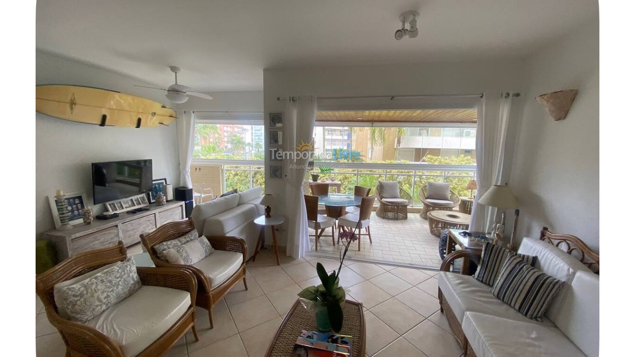 Apartamento para aluguel de temporada em Bertioga (Riviera de São Lourenço)