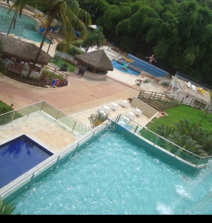 Apartment for vacation rental in Caldas Novas (Anexo Clube Ctc)