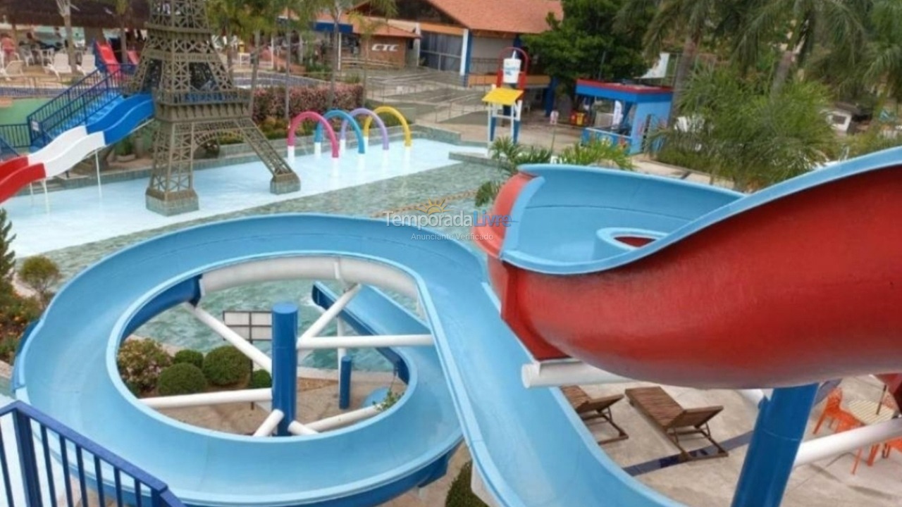 Apartment for vacation rental in Caldas Novas (Anexo Clube Ctc)