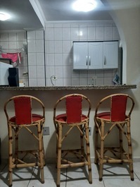 Apartment for Season Ocian, Praia Grande/SP.