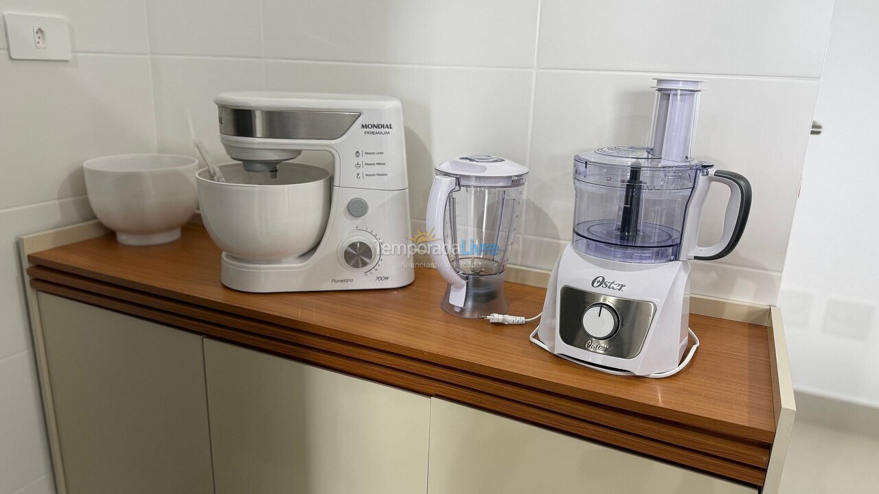 Apartment for vacation rental in Praia Grande (Jardim Real)