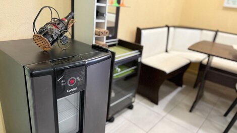 BM301 - Apê c/ Varanda | Ar Cond. | Garagem e Área de Lazer