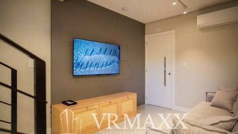 Linda cobertura Na Praia de Mariscal