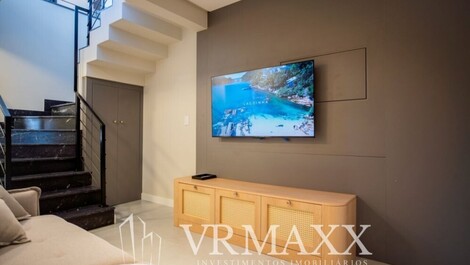 Linda cobertura Na Praia de Mariscal