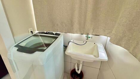 Apartamento frente al mar en Bombinhas, a 200 metros del mar.