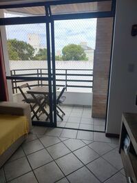 Sala com vista para sacada