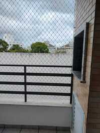 Sacada com tela proteção