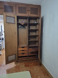 Apedofelps Studio vista mar no José Menino com ar cond, garagem e wifi