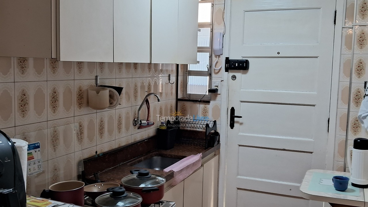 Apartamento para aluguel de temporada em Santos (José Menino)