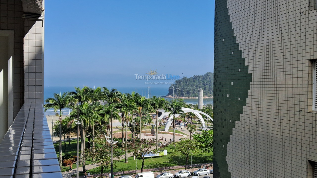 Apartamento para aluguel de temporada em Santos (José Menino)