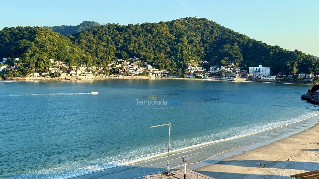 Apartment for vacation rental in São Vicente (Gonzaguinha)