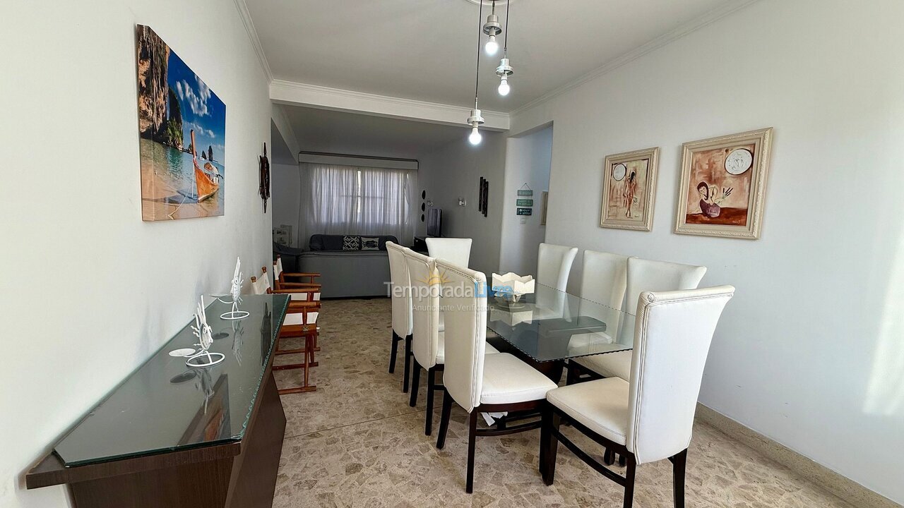 Apartment for vacation rental in São Vicente (Gonzaguinha)