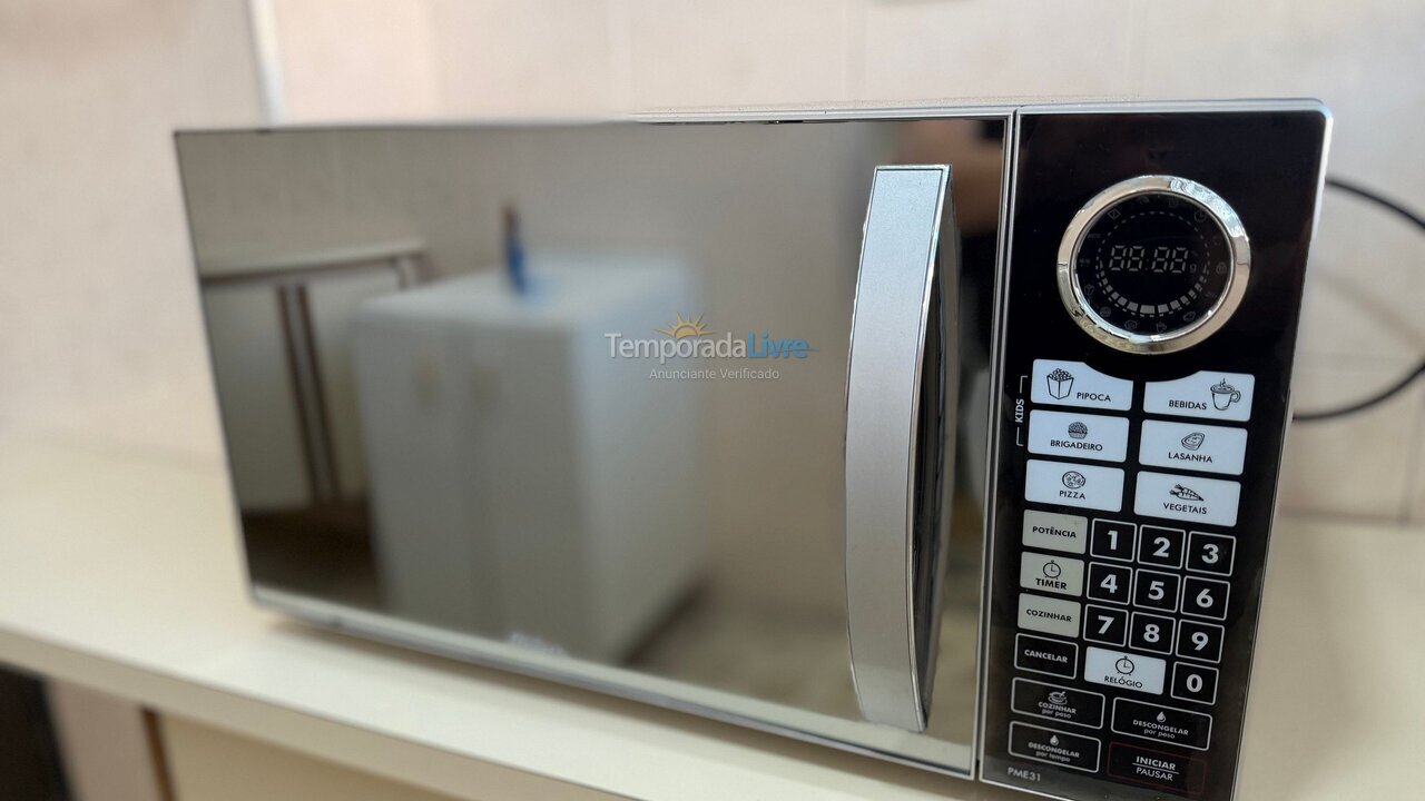 Apartment for vacation rental in São Vicente (Gonzaguinha)